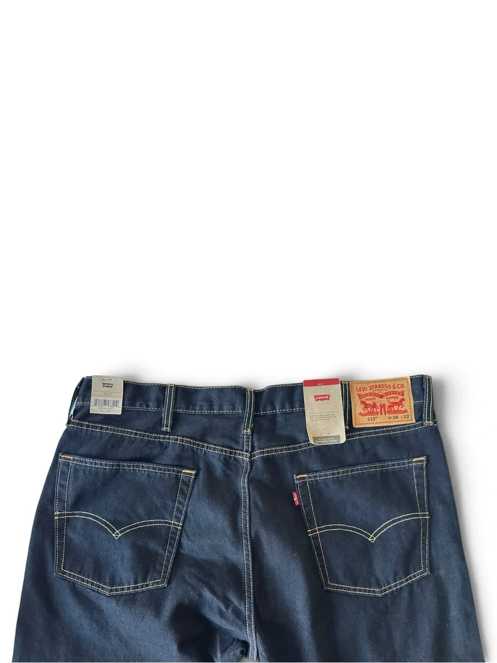 Levis styling thigh indigo